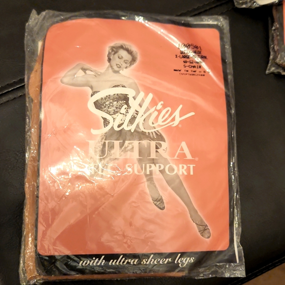 SILKIES NUDE ULTRA TLC SUPPORT NUDE/NATURAL  QUEEN XL